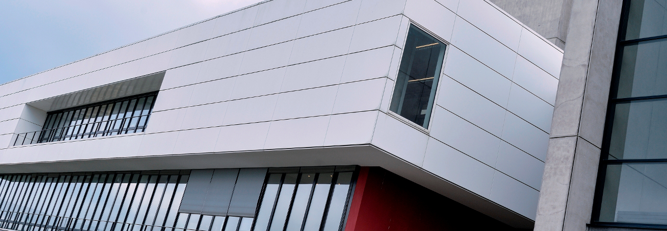 Visuel de l'entrée du campus de Metz