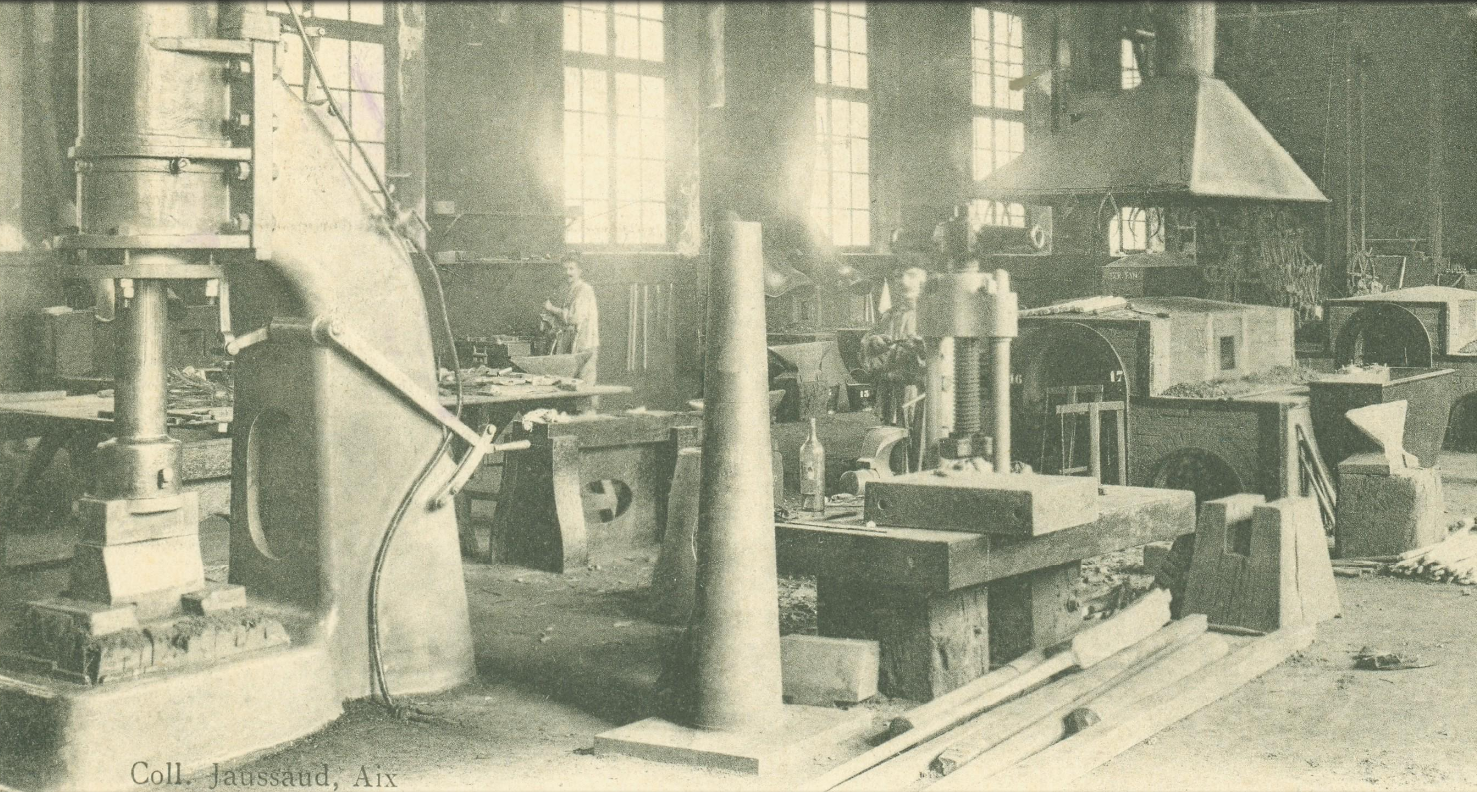 Visuel - vieille photo du campus d'Aix en Provence