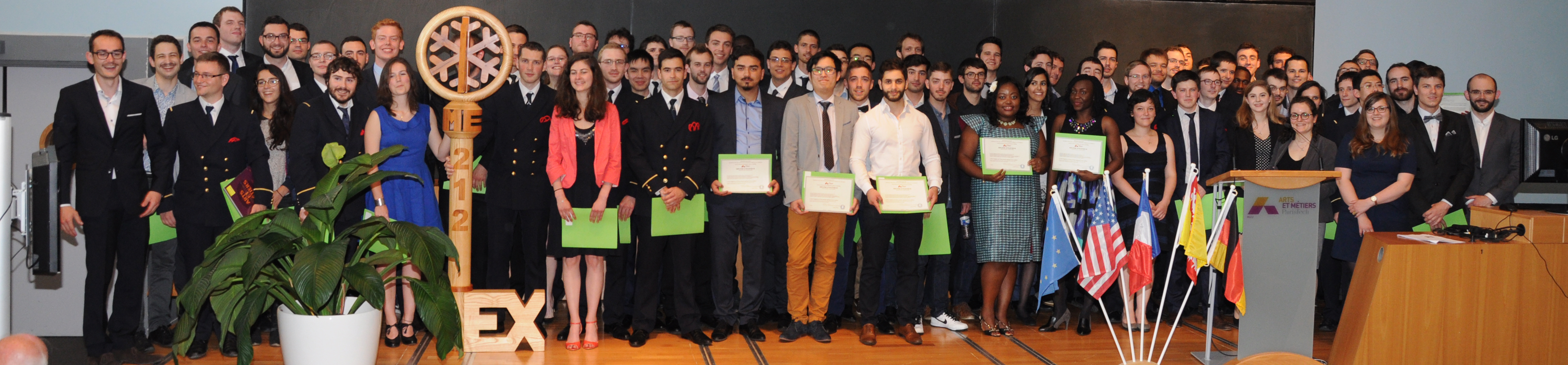 La remise des diplômes 2016