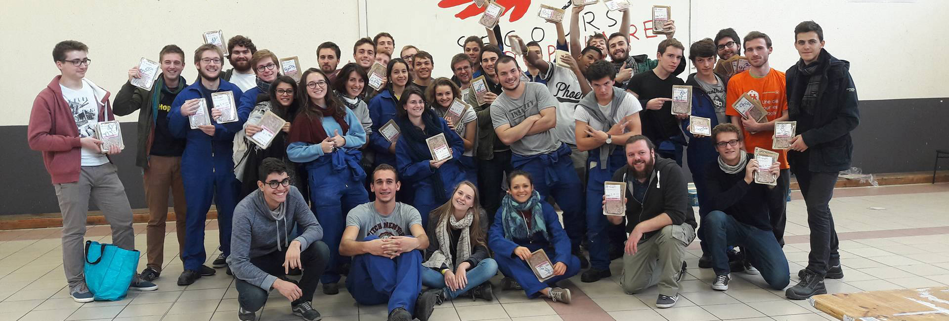 Les élèves ingénieurs Arts et Métiers prennent part à ds actions solidaires