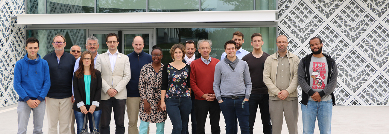 Inauguration Laval Virtual Center équipe Arts et Métiers de Laval