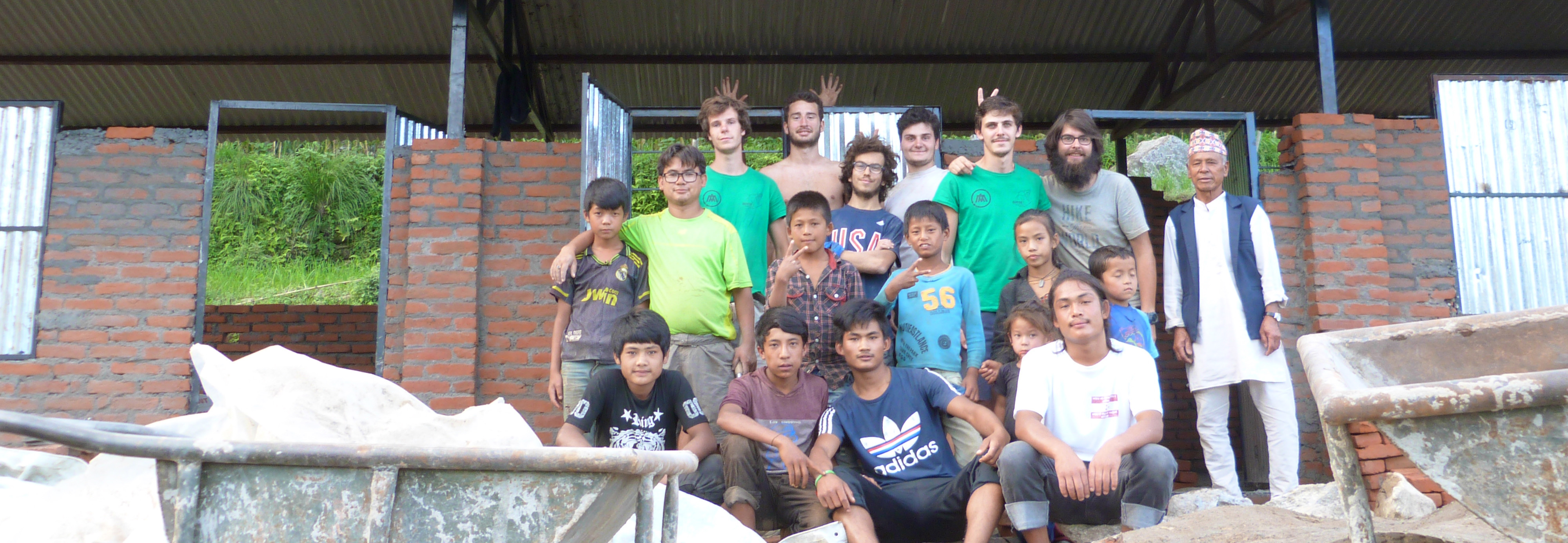 Les élèves ingénieurs Arts et Métiers au Népal pour construire une école