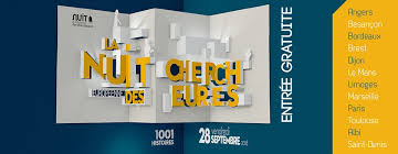 Nuits des chercheurs 2018 Arts et Métiers Angers 