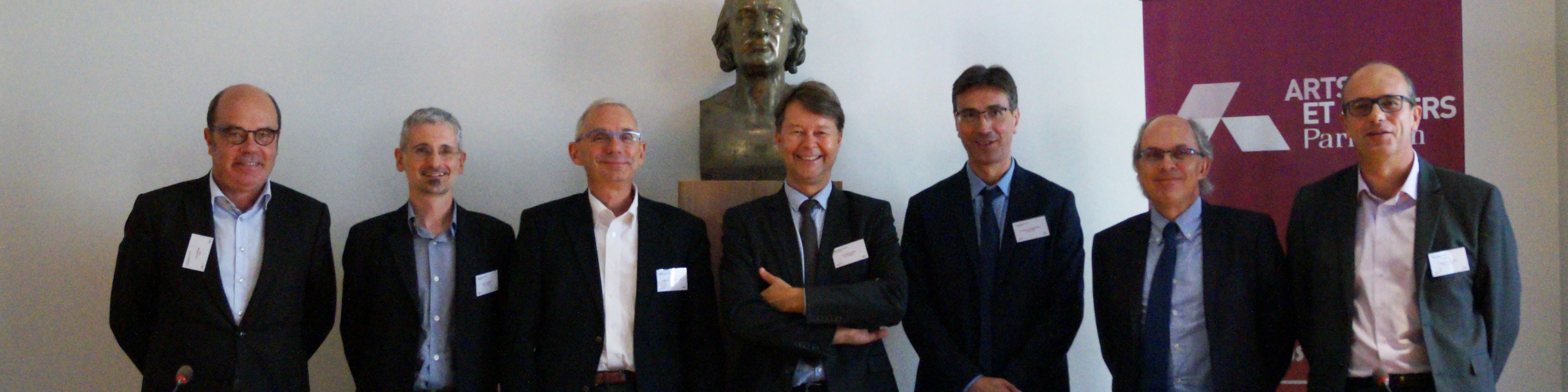 Les signataires de la chaire 