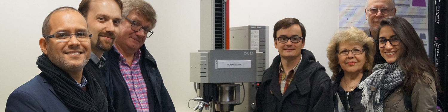 L'équipe lilloise d'Arts et Métiers membre du projet Interreg TRANSPORT