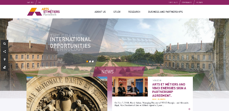 Accueil site anglais