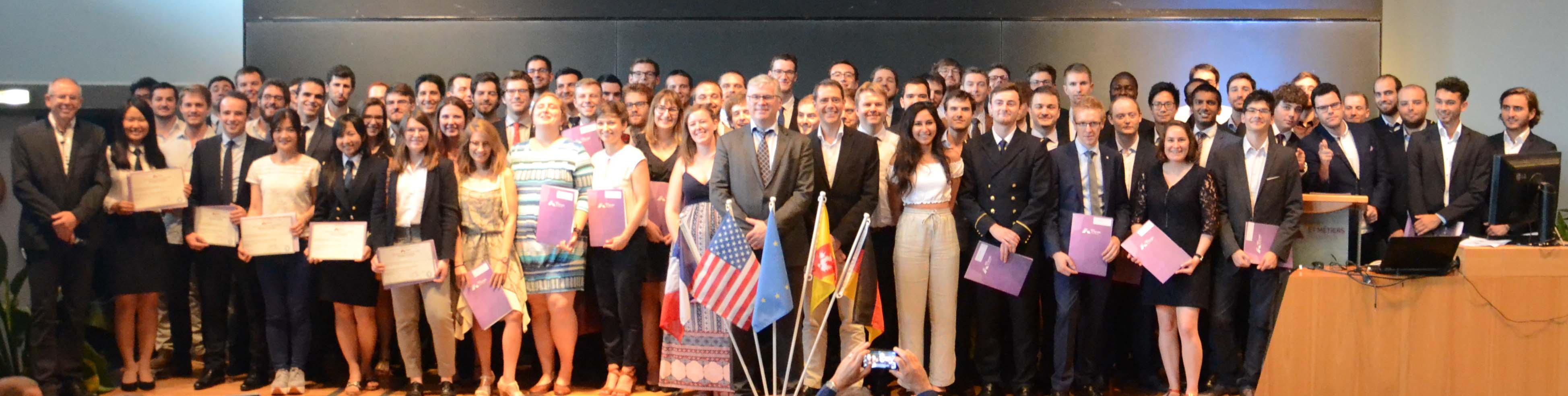 Remise des diplômes d'ingénieurs sur le campus Arts et Métiers de Metz