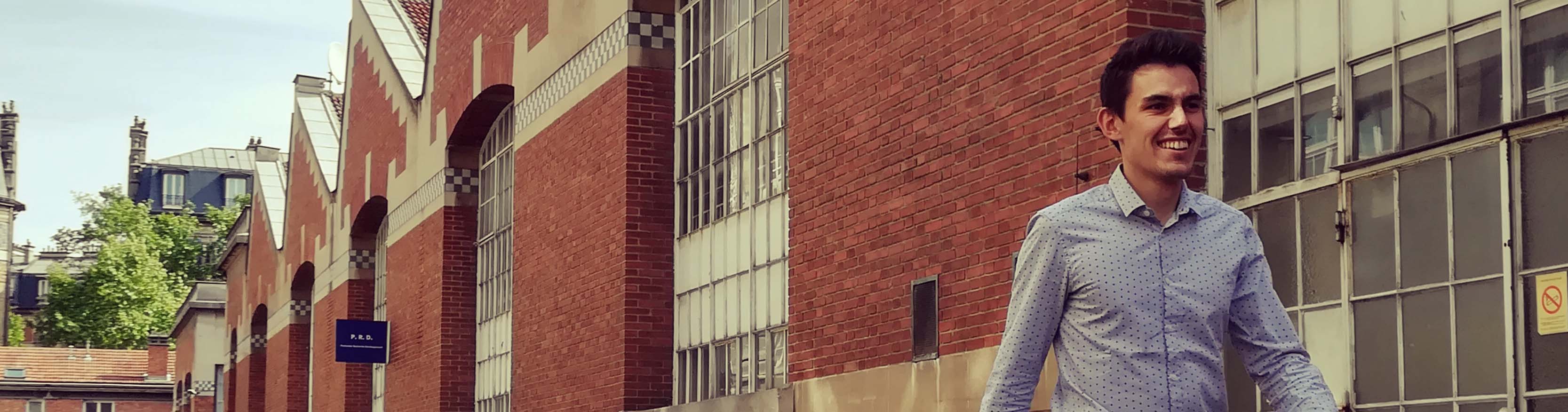 Bastien Triclot, incubé Arts et Métiers finaliste du prix des innovateurs d'ArcelorMittal