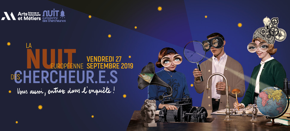 Nuits des chercheurs 2019 Arts et Métiers Angers 