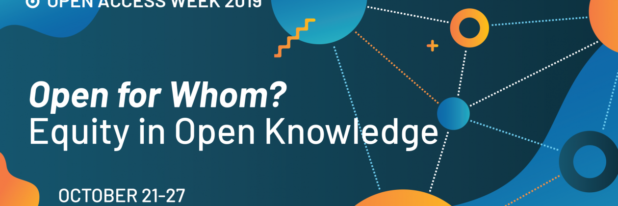 Bandeau Open Access Week 2019