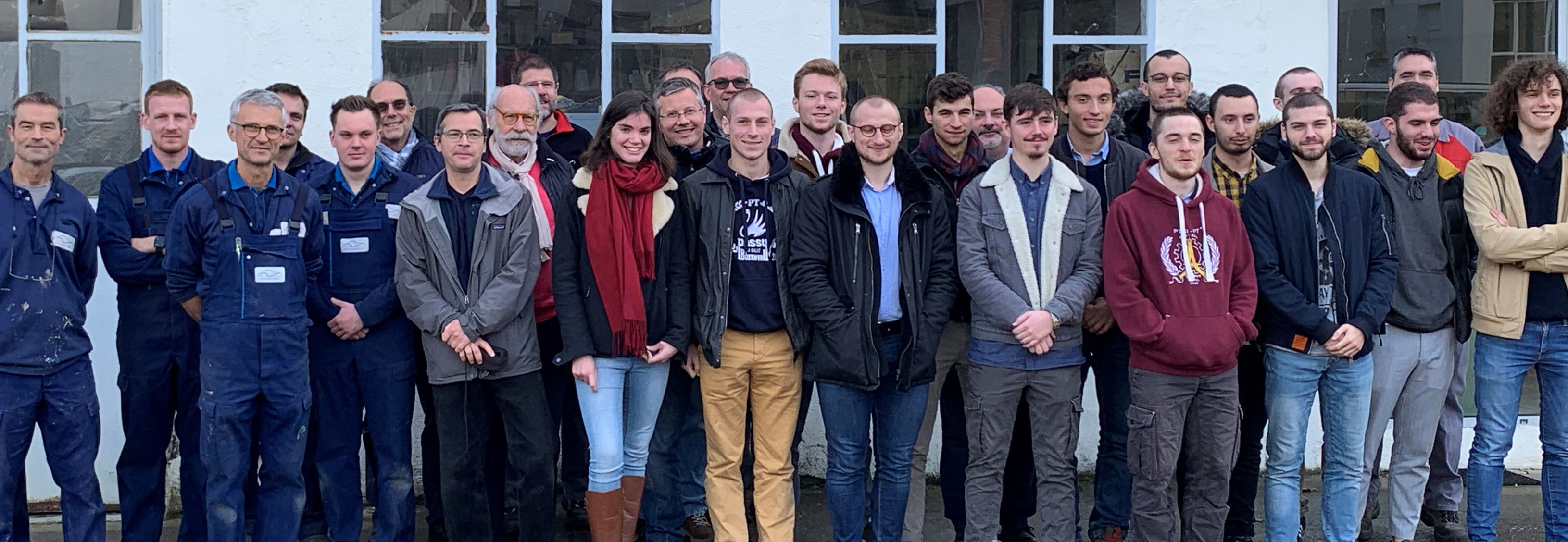 Visite d'Auto Classique Touraine par les étudiants des campus Arts et Métiers de Metz et Châlons-en-Champagne en novembre 2019 