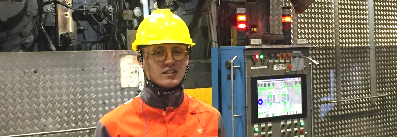 Ludwig Zundel en contrat de professionalisation Management de l'Usine du futur