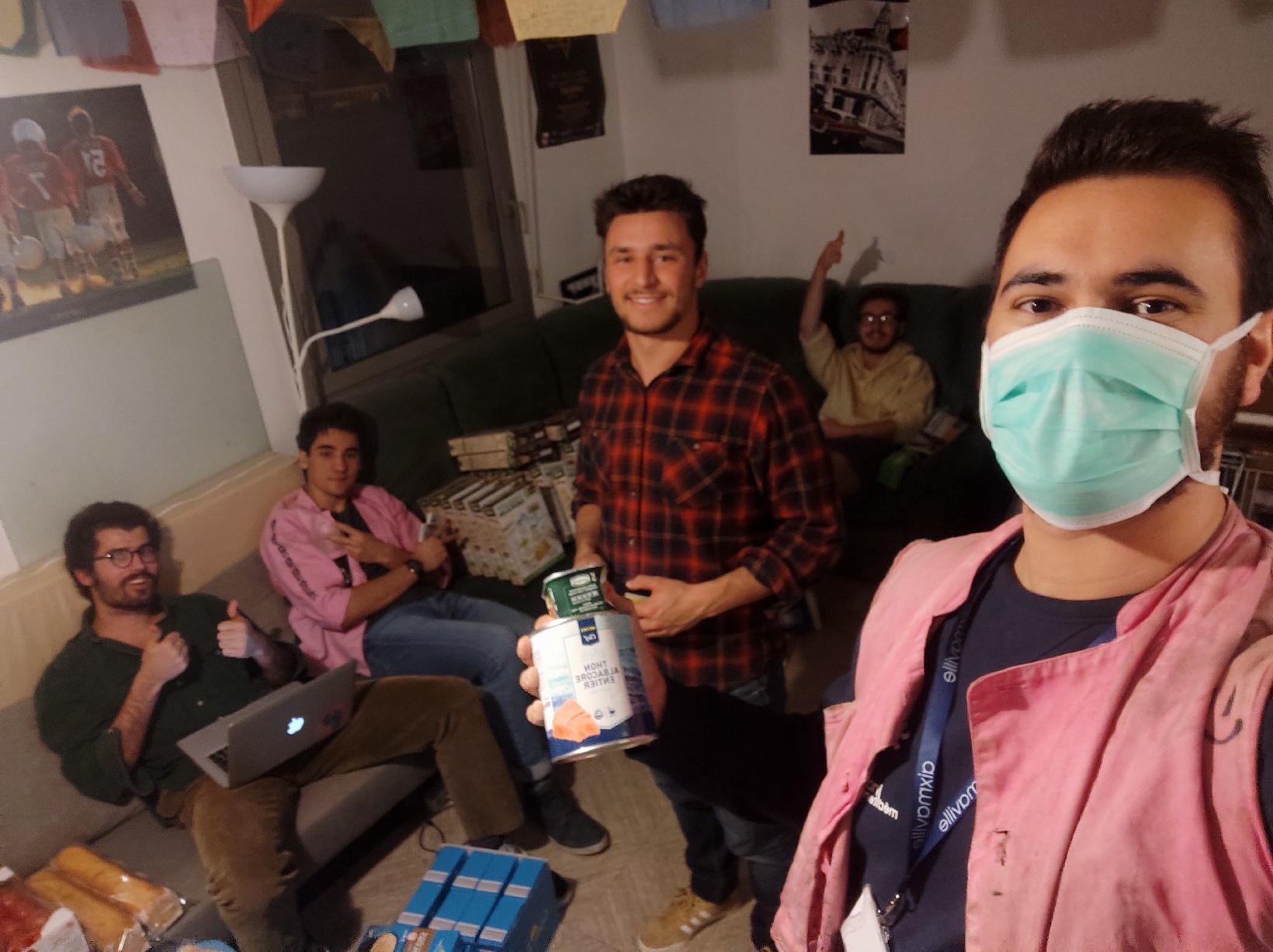 étudiants confinés aix