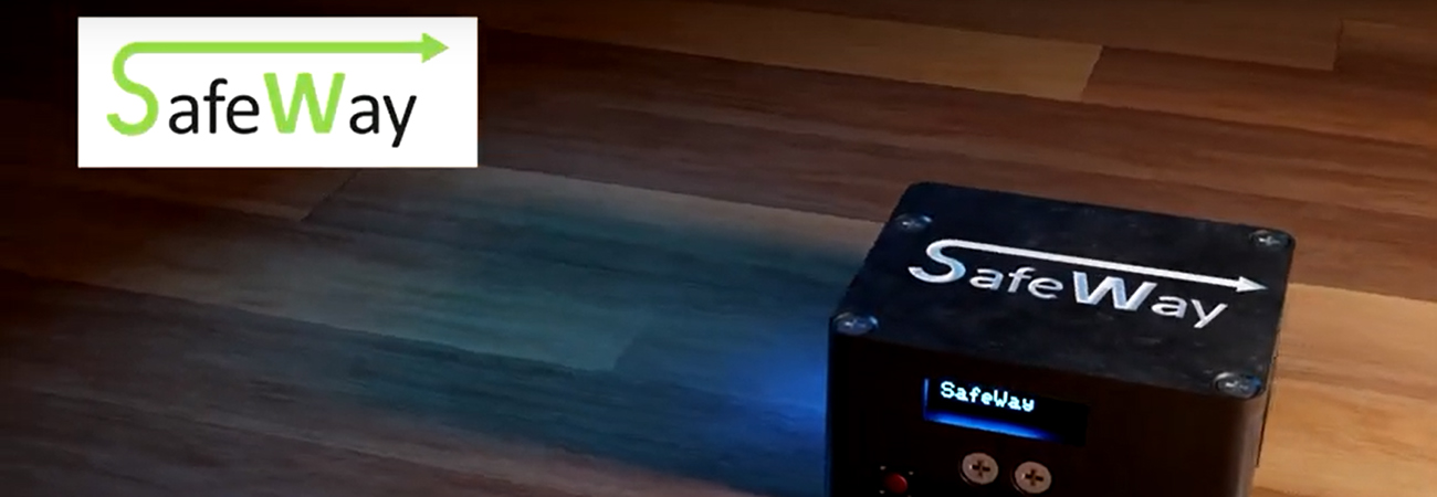 un boitier pour respecter la distanciation sociale dans les entreprises