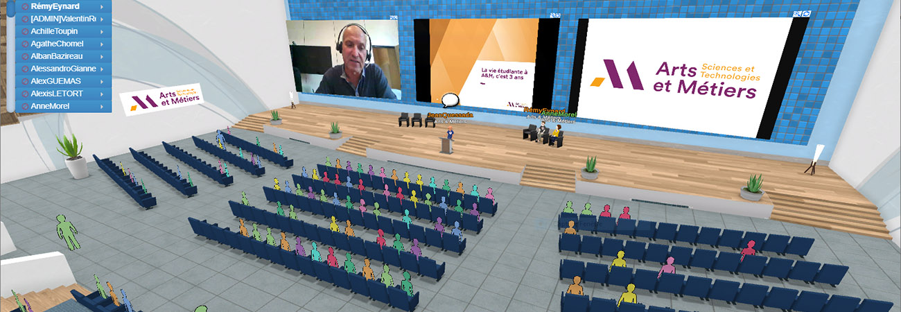 Rentrée des ingenieurs arts et métiers angers en virtuel