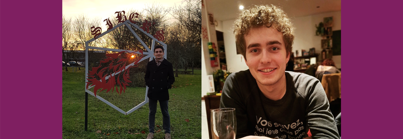 Yassine et Rémi ont fait leur lycée et leur prépa à Nancy et Strasbourga vant d'intégrer le campus Arts et Métiers de Metz