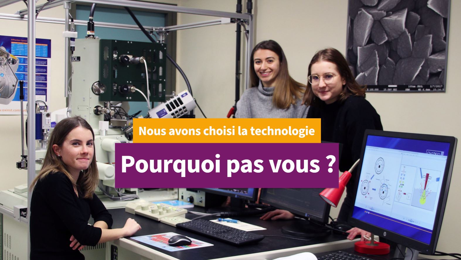 Elles ont choisi la Technologie