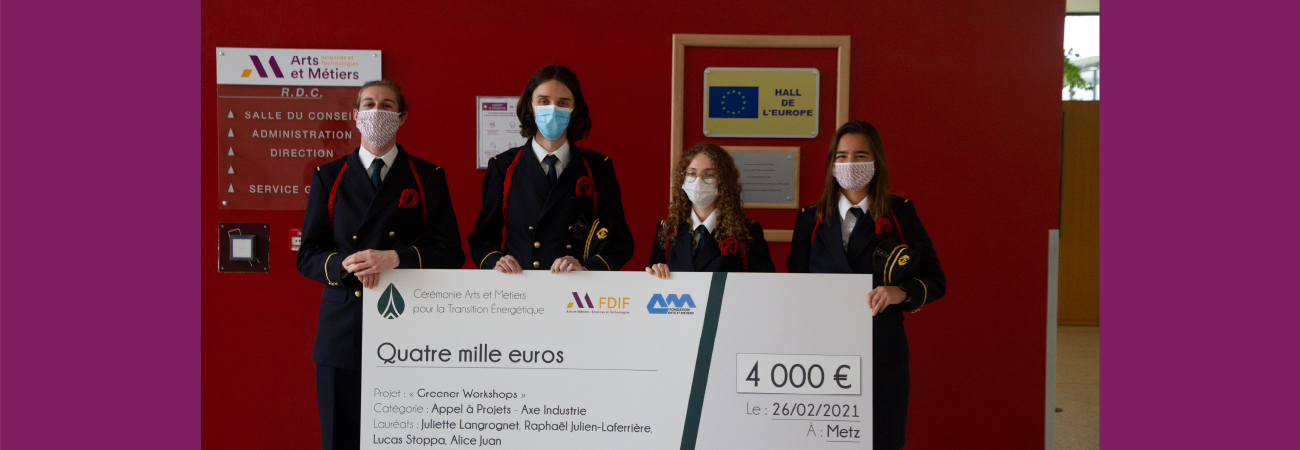 Les étudiants du campus de Metz ont travaillé sur la réduction de l'empreinte carbone des TP