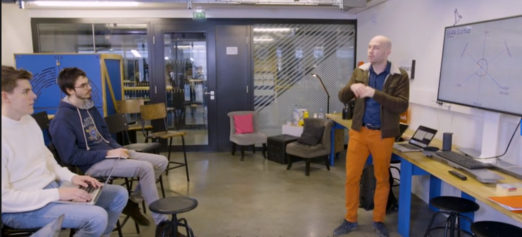 Louis ICKX coach du parcours Entrepreneuriat et Innovation Technologique (PEIT) Arts et Métiers