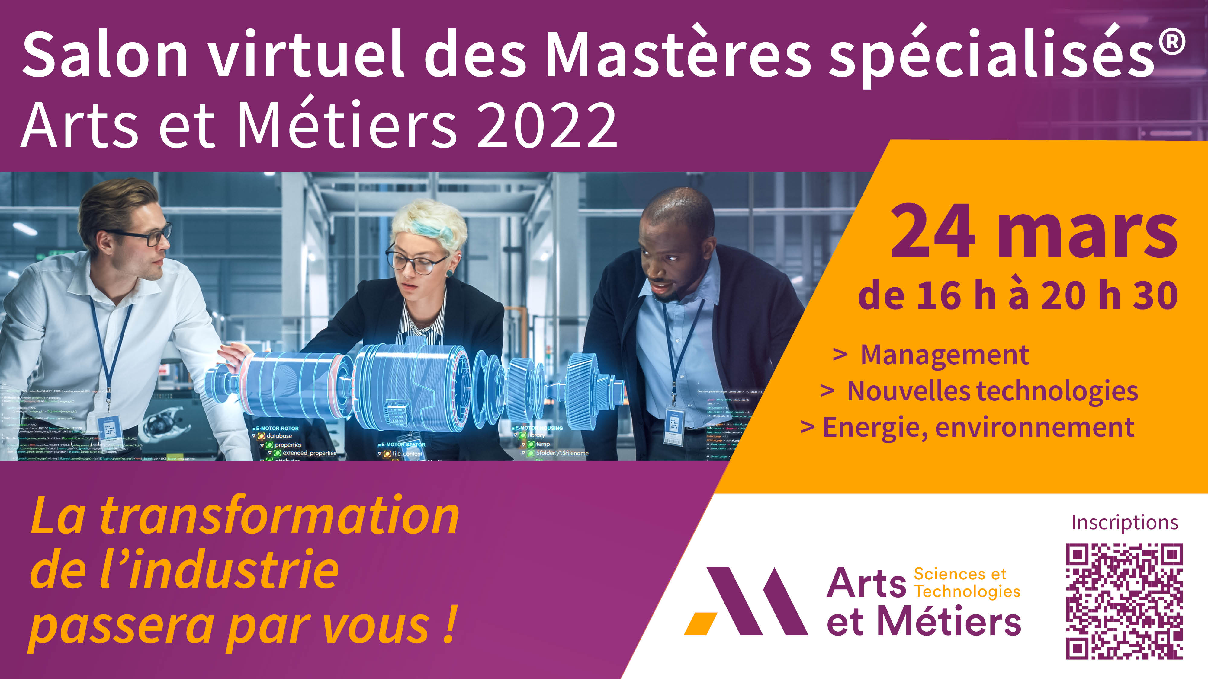 Salon des Mastères Spécialisés Arts et Métiers 