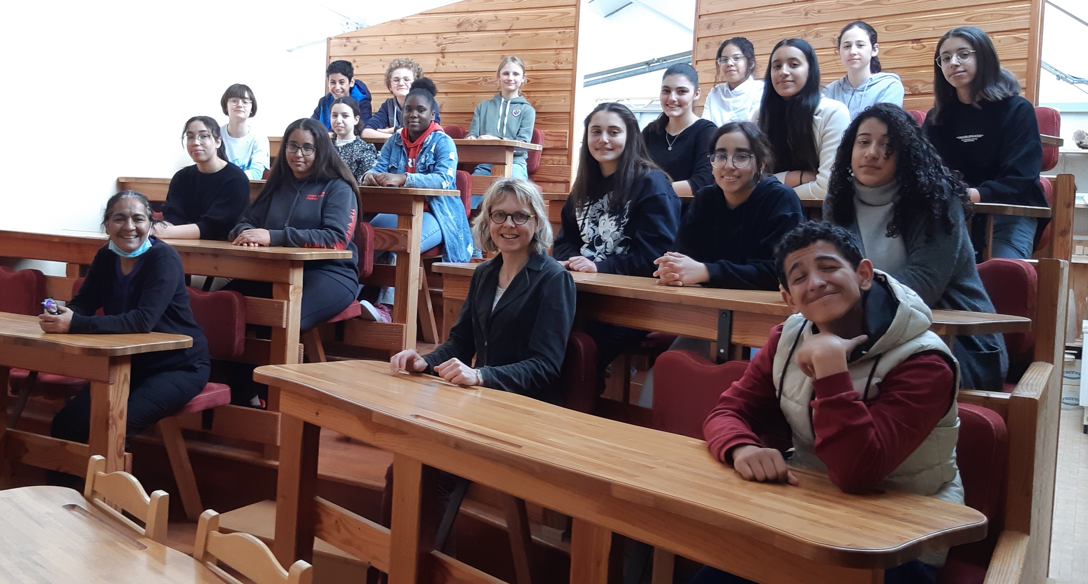 Journée d'immersion Cordées de la Réussite OPTIM à Cluny