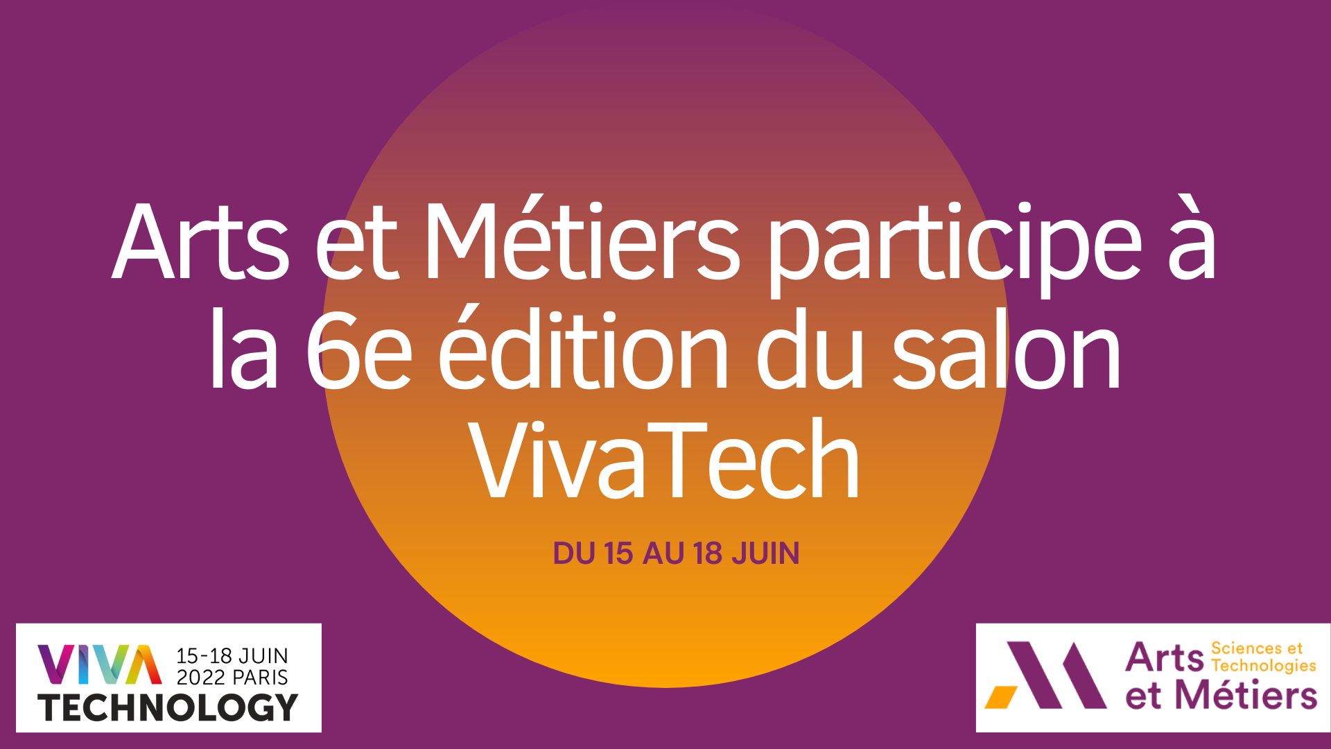 Arts et Métiers au Salon VivaTech, le salon de l'innovation technologique