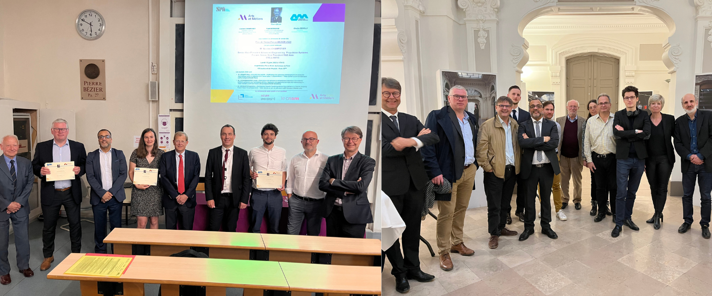 REMISE DES PRIX DE THÈSE PIERRE BÉZIER 2022