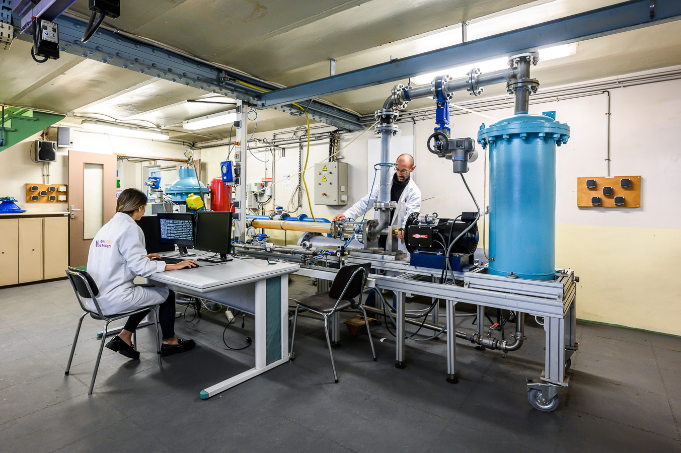 Banc d'essai de caractérisation des inducteurs fonctionnant dans des conditions non conventionnelles