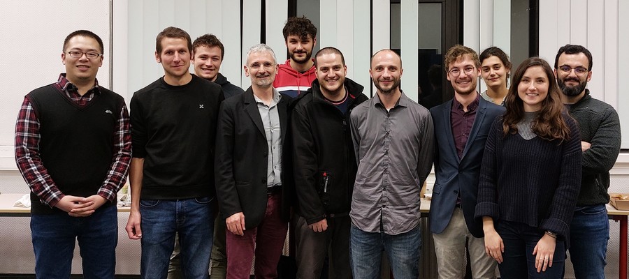 L'équipe vibration du campus de Lille du LISPEN au complet - VALEO