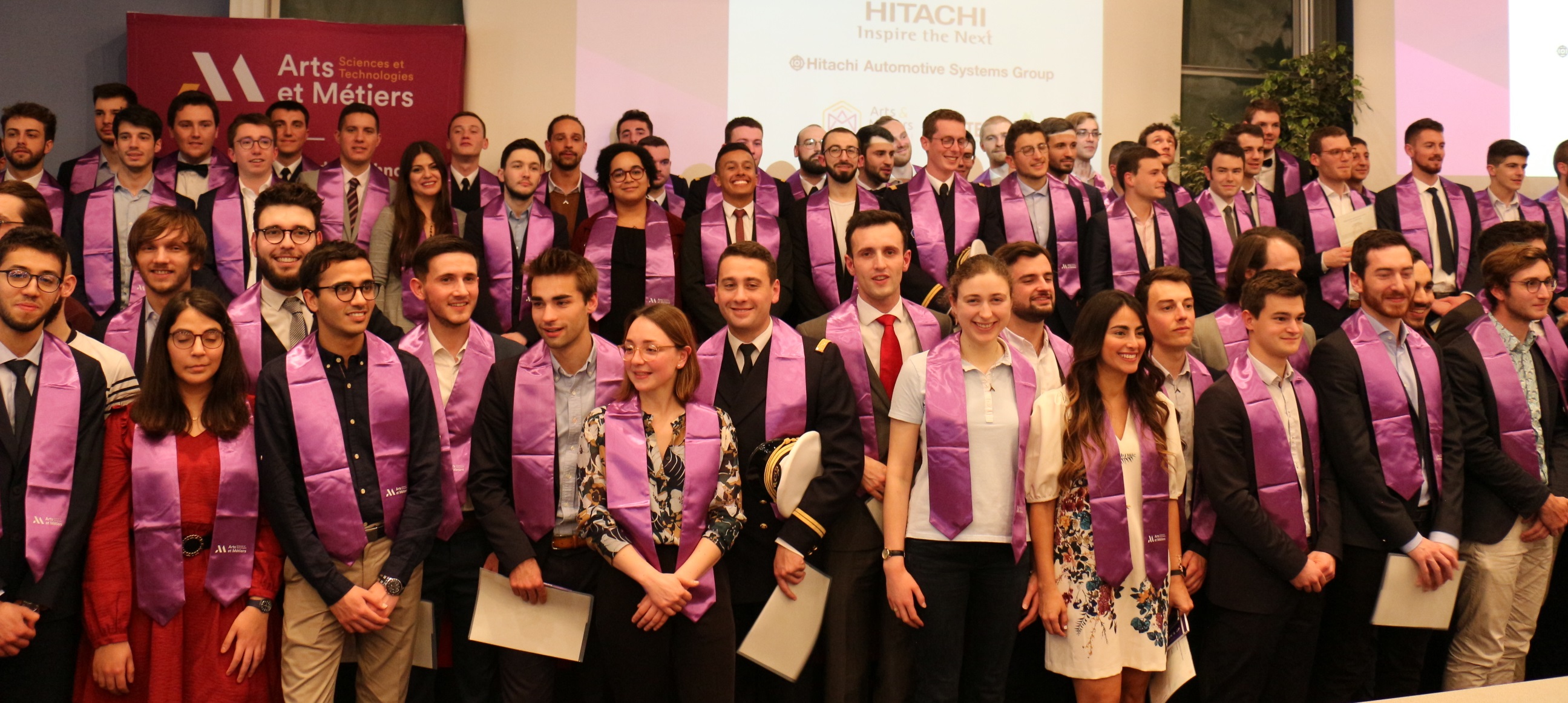 Remise des diplomes programme Grande Ecole Arts et Métiers Angers