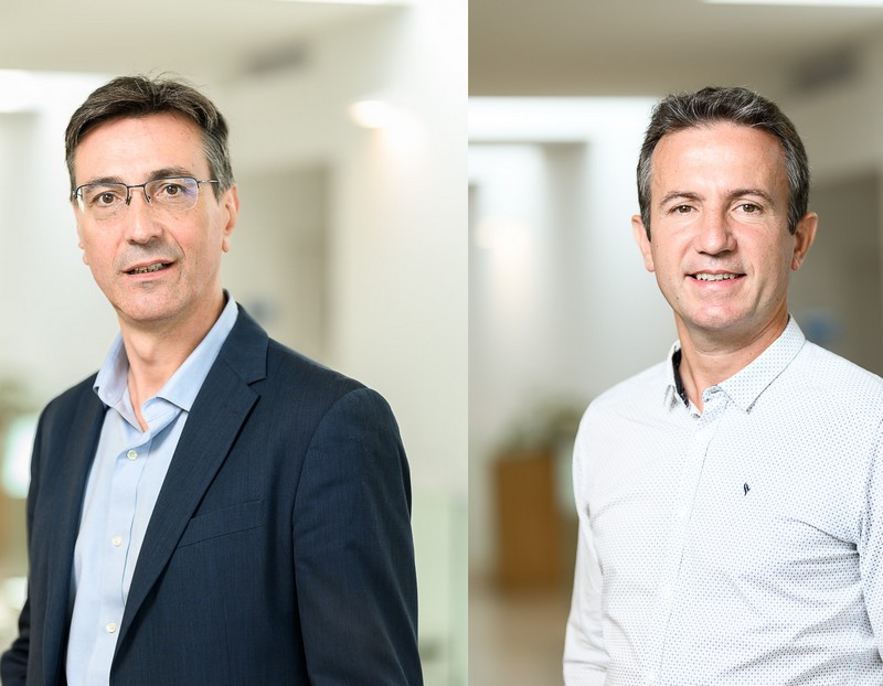 Stéphane Desmaison, directeur d’AMVALOR, et Bertrand Coulon, directeur du Développement d’AMVALOR