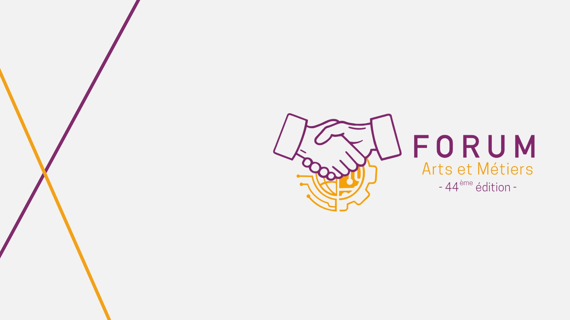 Banner FORUM Arts et Métiers 44e edition