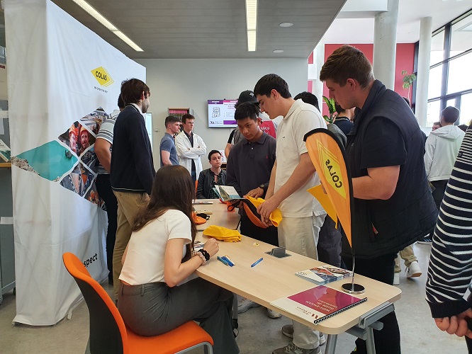 rencontre entreprise avec colas