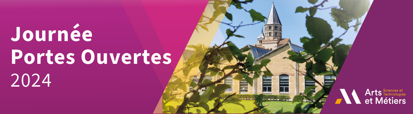 bandeau jpo2024 arts etmetiers ensam Cluny