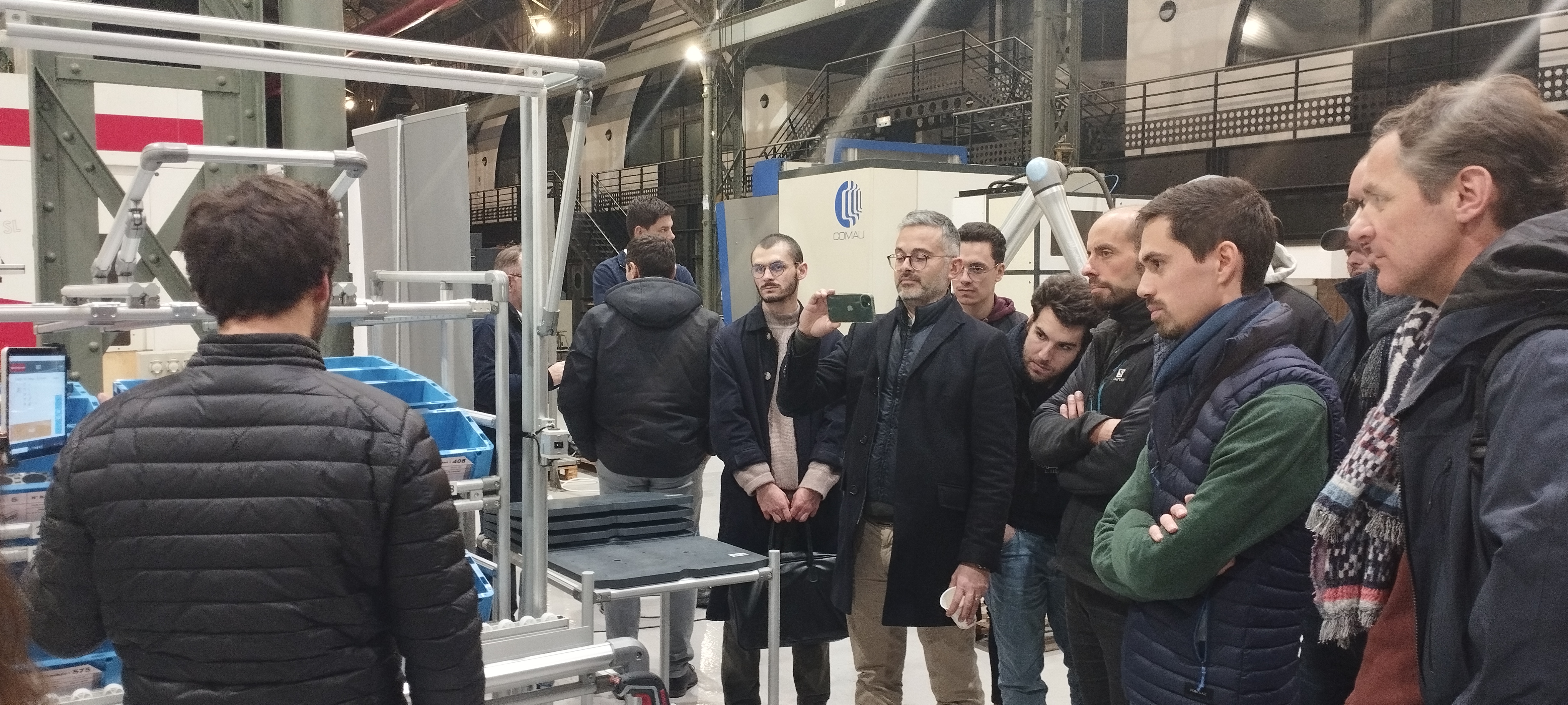 Visite ligne d'assemblage