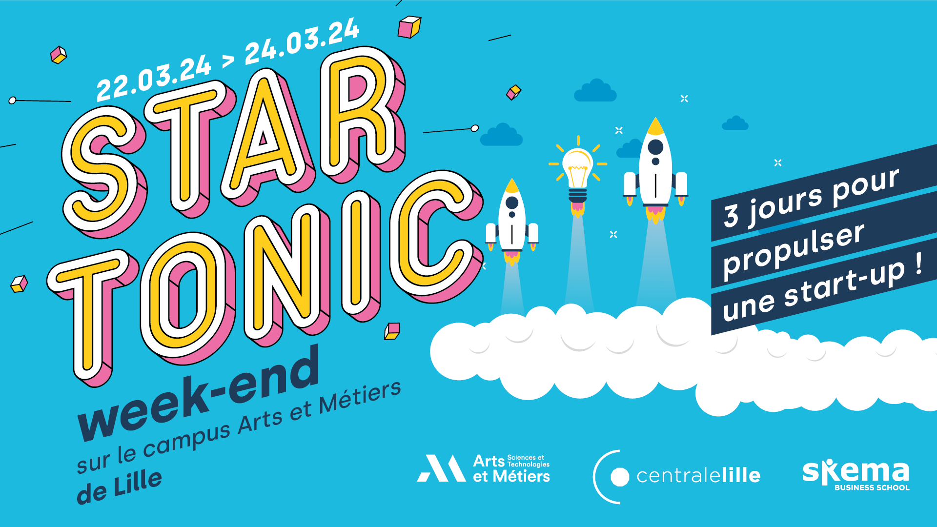 Startonic Week-end : 3 jour pour propulser votre startup