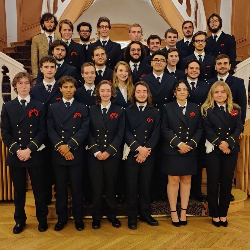 L’équipe 2023-2024 de l’AMJE Paris.