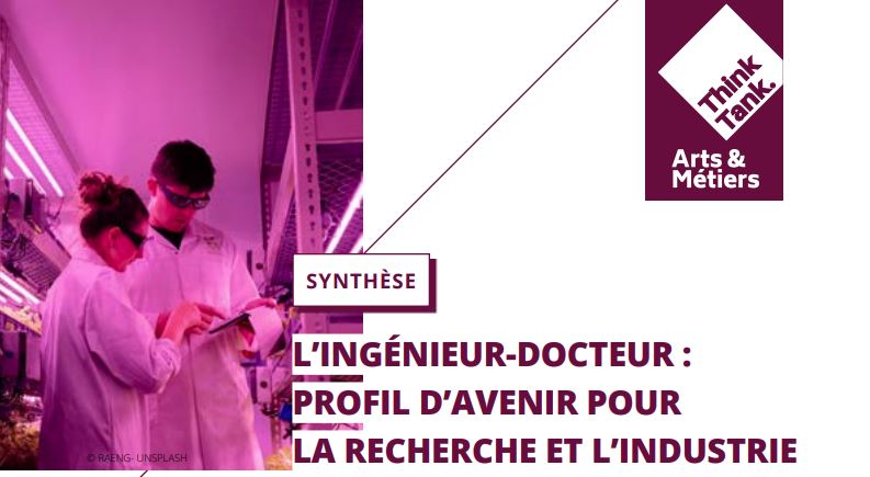 Think Tank Arts et Métiers rapport avril 2024 banner