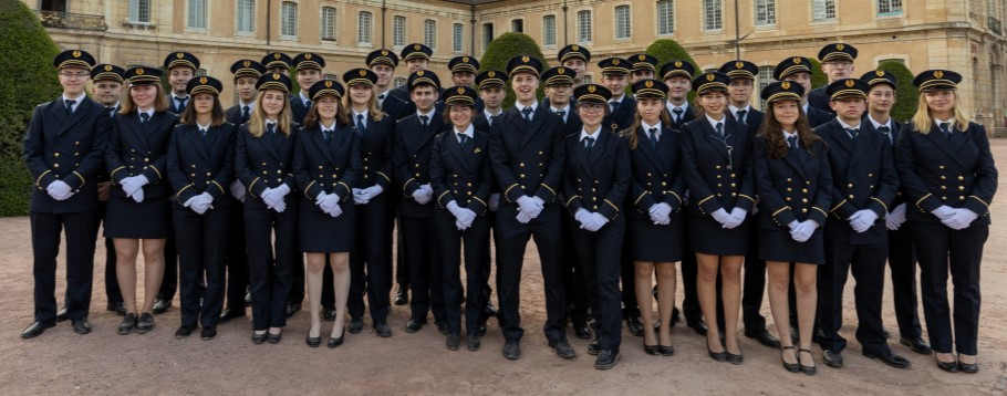 L'équipe d'étudiants au complet