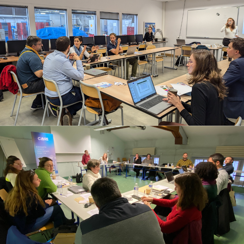 Les premières sessions se sont déroulées à Bordeaux et à Paris.