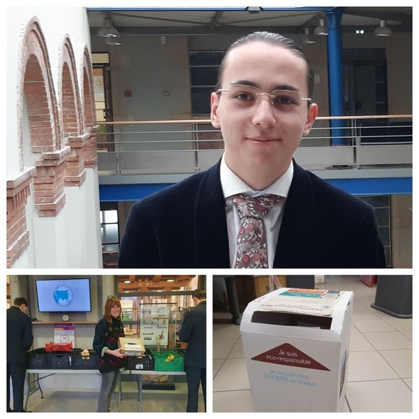 Campus de Cluny : Cordée de la réussite OPTIM avec Axel Mannu