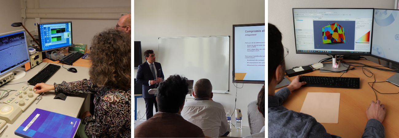 Les chercheur·e·s du LEM3 contribuent à produire des aciers plus respectueux de l'environnement