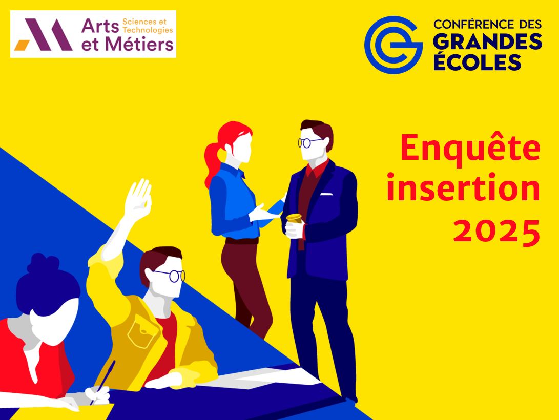 Visuel - Enquête insersion 2025 - CGE - Arts et Métiers (banner)