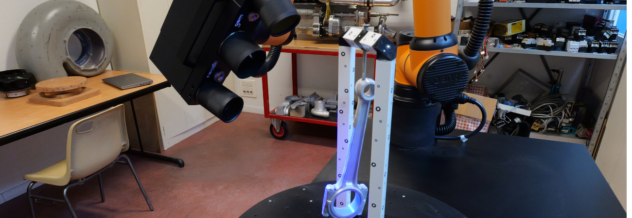 Le scan 3D est la première étape dans un processus de rétroconception