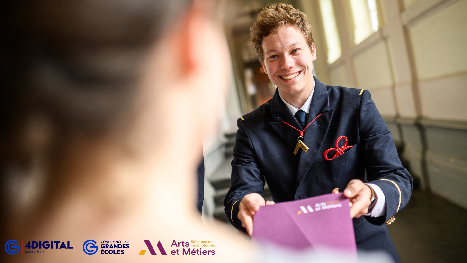Arts et Métiers - LABEL 4DIGITAL "Grande école" - CGE (banner)