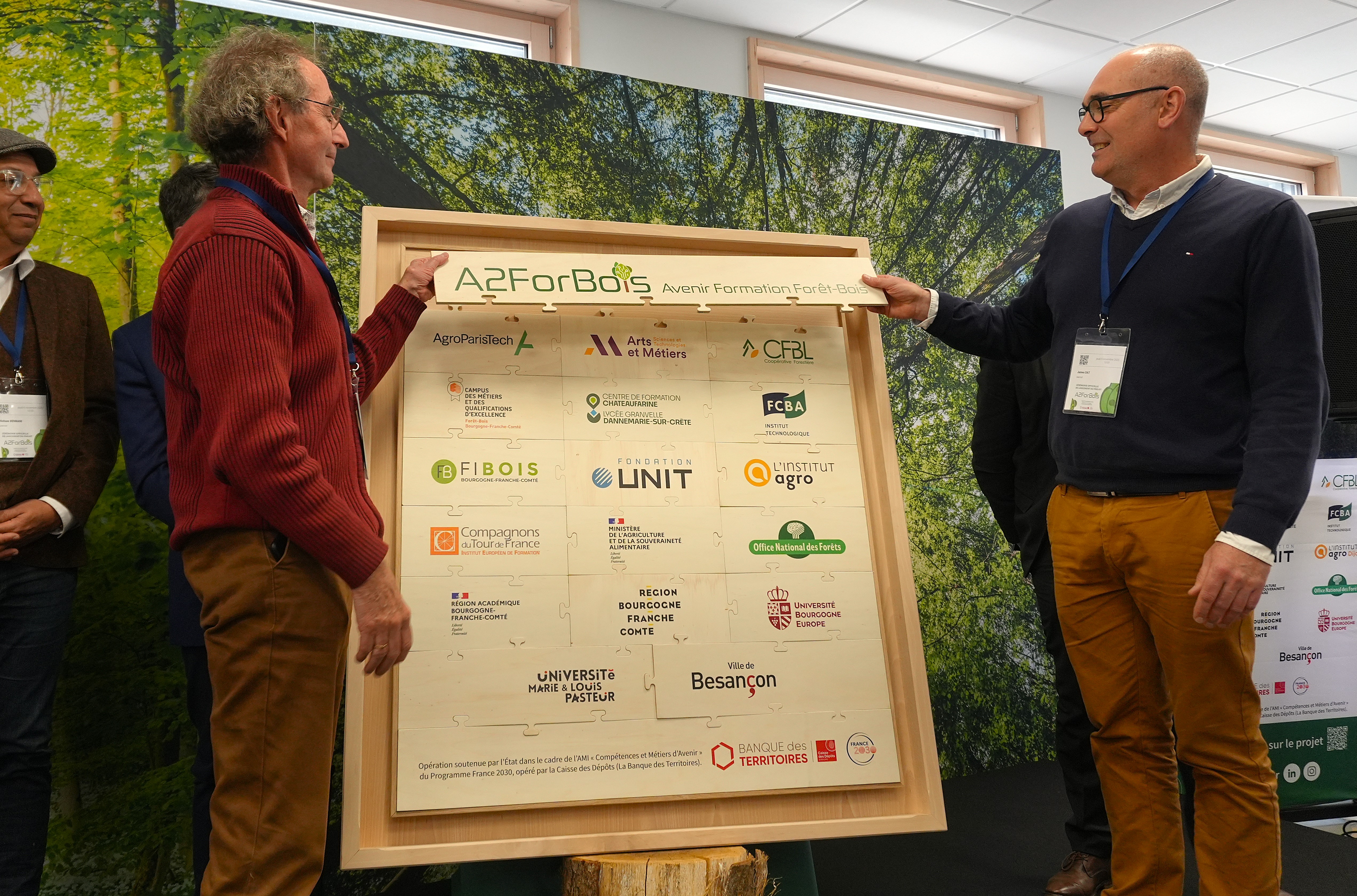 Lancement du projet A2ForBois - Arts et Métiers (banner)