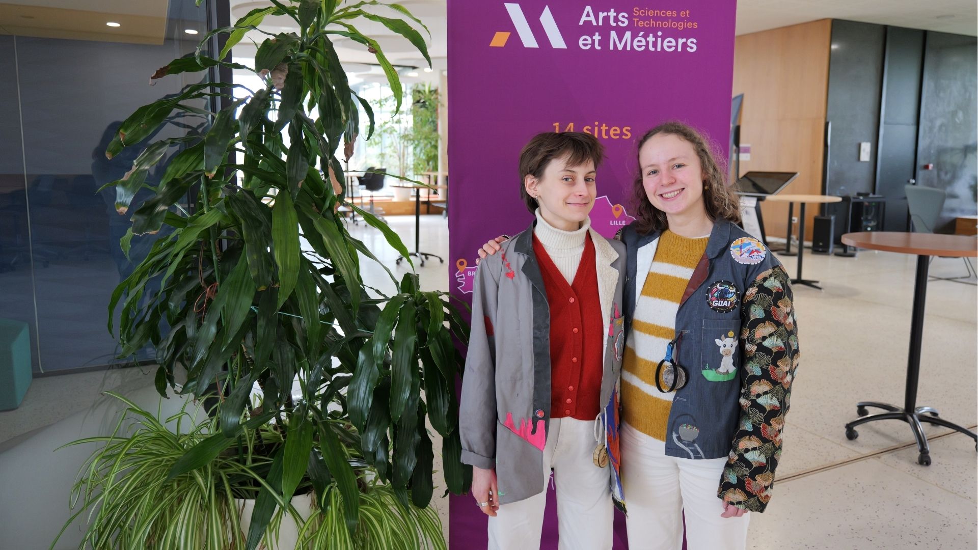 Léontine et Solène ont participé à une convention scientifique étudiante en faveur de l'écologie