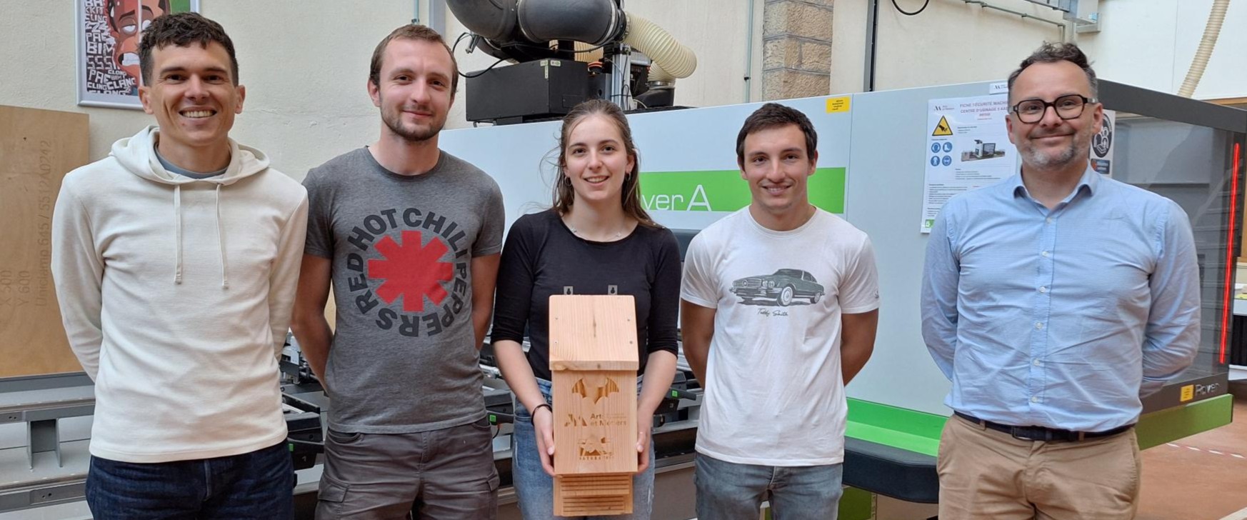 Natura 2000: Bat Houses Designed by Students