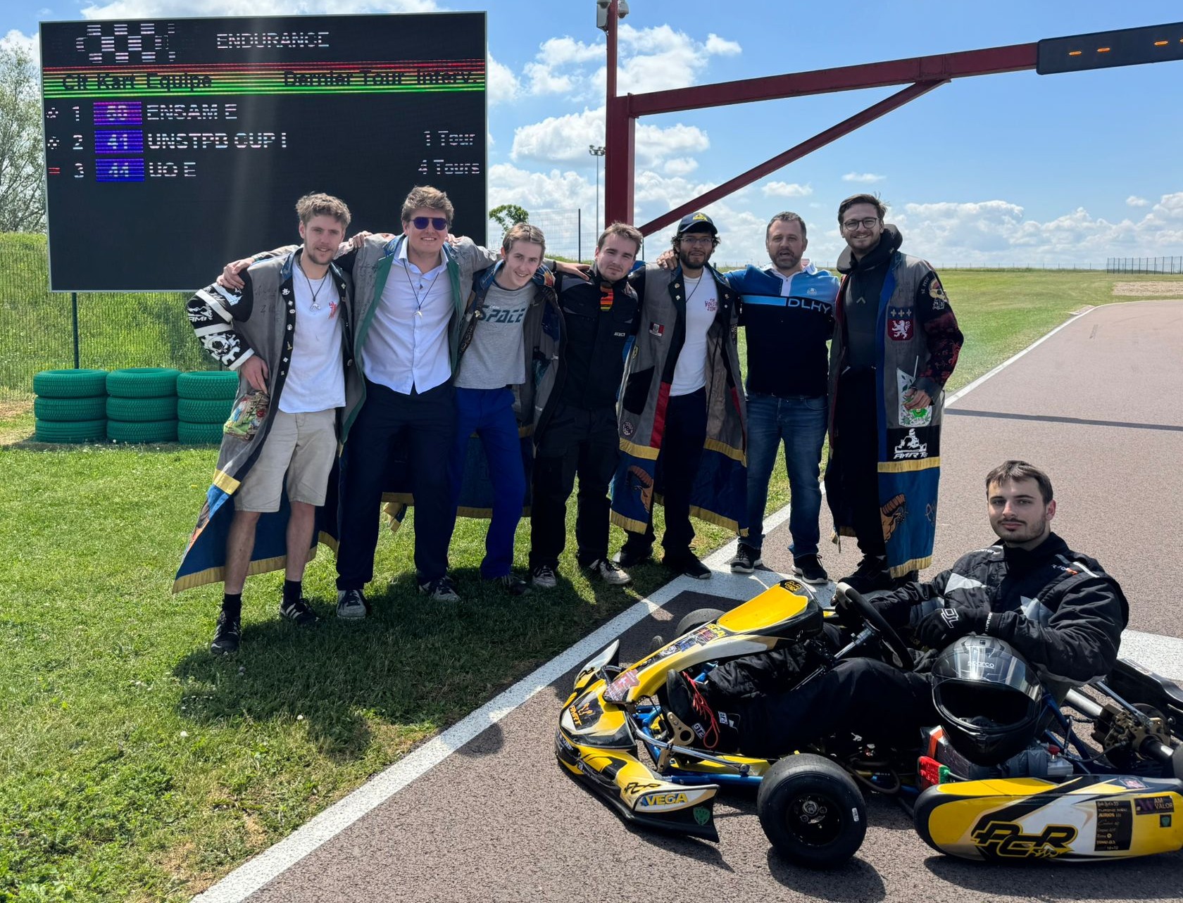 L’Arts et Métiers Racing Team de Cluny remporte le Kart Low-Cost Challenge