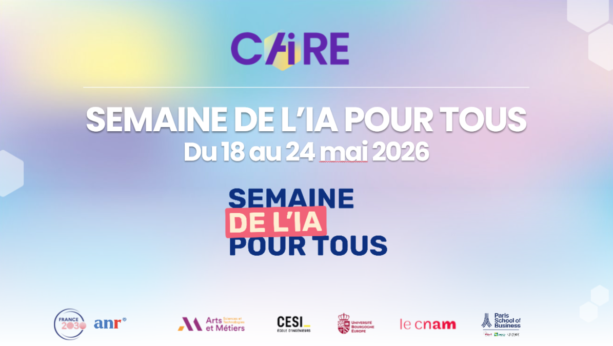 Semaine de l'IA pour tous 2026 Arts et Métiers